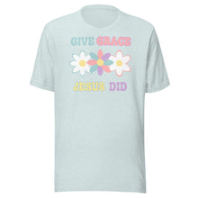Load image into Gallery viewer, Give Grace Jesus Did (Retro) Unisex t-shirt

