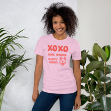 Load image into Gallery viewer, Hugs Wishes Sloppy Kisses Unisex t-shirt

