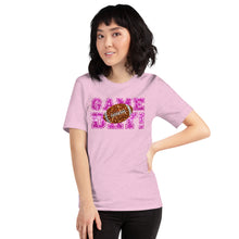 Load image into Gallery viewer, Game Day Pink Glitter Unisex t-shirt
