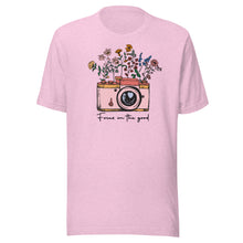 Load image into Gallery viewer, Focus On The Good Unisex t-shirt
