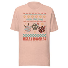 Load image into Gallery viewer, Happy Pawlidays Unisex t-shirt
