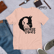Load image into Gallery viewer, Horse Girl Unisex t-shirt
