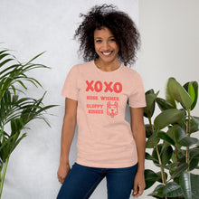Load image into Gallery viewer, Hugs Wishes Sloppy Kisses Unisex t-shirt
