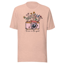 Load image into Gallery viewer, Focus On The Good Unisex t-shirt
