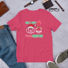 Load image into Gallery viewer, Have a Very Furry Christmas Unisex t-shirt
