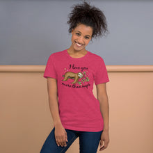 Load image into Gallery viewer, I Love You More Than Naps Unisex t-shirt
