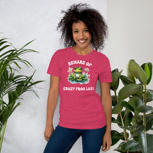 Load image into Gallery viewer, Beware of Crazy Cat Lady Unisex t-shirt

