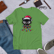 Load image into Gallery viewer, Is This Jolly Enough (Cat) Unisex t-shirt

