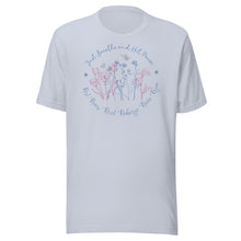 Load image into Gallery viewer, Breathe and Hit Pause (light colors) Unisex t-shirt
