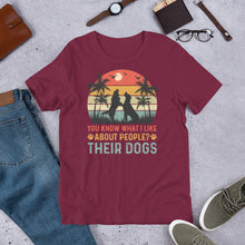 Load image into Gallery viewer, What I Like About People Unisex t-shirt
