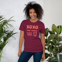 Load image into Gallery viewer, Hugs Wishes Sloppy Kisses Unisex t-shirt
