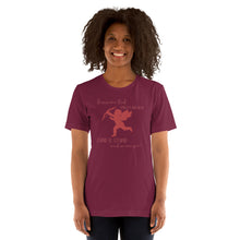Load image into Gallery viewer, Roses Are Red Cupid Is Stupid Unisex t-shirt
