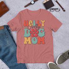 Load image into Gallery viewer, Holly Jolly Dog Mom Unisex t-shirt
