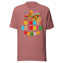 Load image into Gallery viewer, Cinco de Mayo Bright Sombrero Unisex t-shirt
