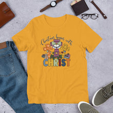 Load image into Gallery viewer, Christmas Begins with Christ Unisex t-shirt
