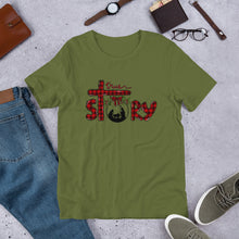 Load image into Gallery viewer, True Story Buffalo Plaid Unisex t-shirt

