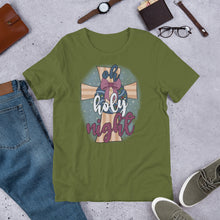 Load image into Gallery viewer, O Holy Night Cross Unisex t-shirt
