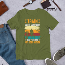 Load image into Gallery viewer, Run Your Dog, Not Your Mouth Unisex t-shirt
