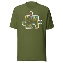 Load image into Gallery viewer, Autism Puzzle Words Unisex t-shirt
