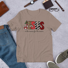 Load image into Gallery viewer, Jesus is the Reason for the Season (Block Letters) Unisex t-shirt
