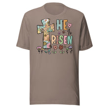 Load image into Gallery viewer, He Is Risen (flowers) Unisex t-shirt

