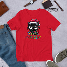 Load image into Gallery viewer, Is This Jolly Enough (Cat) Unisex t-shirt
