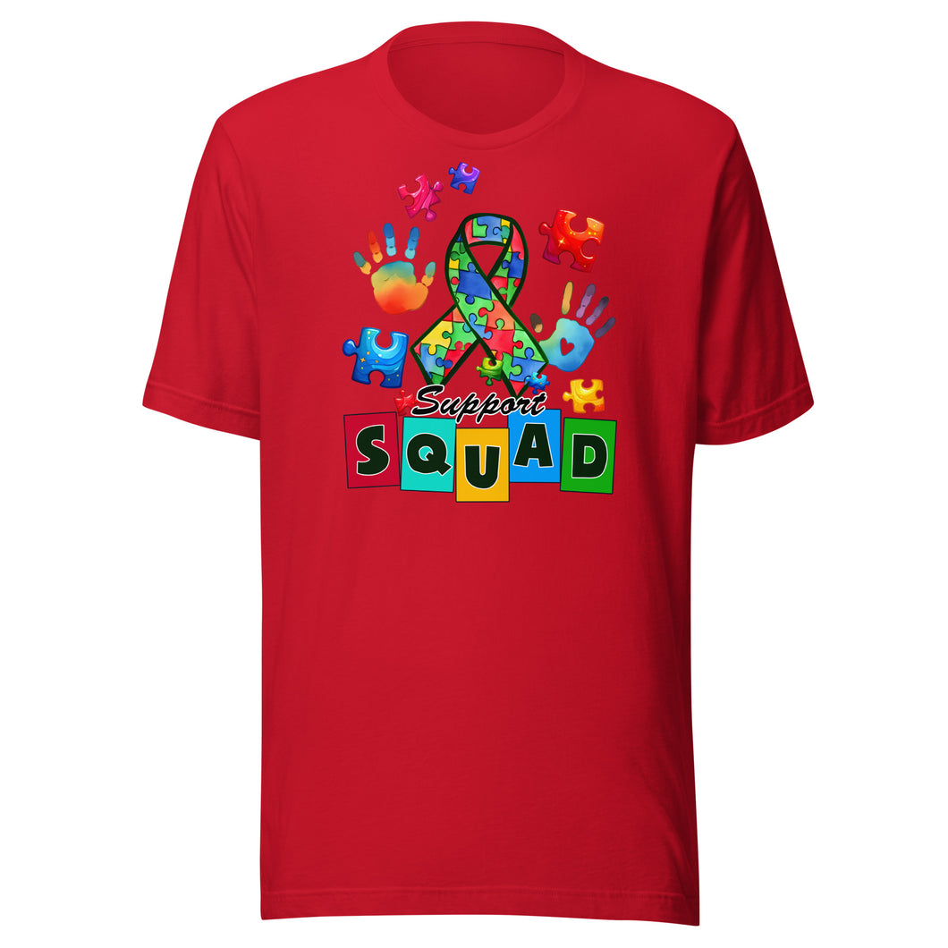 Autism Support Squad Unisex t-shirt