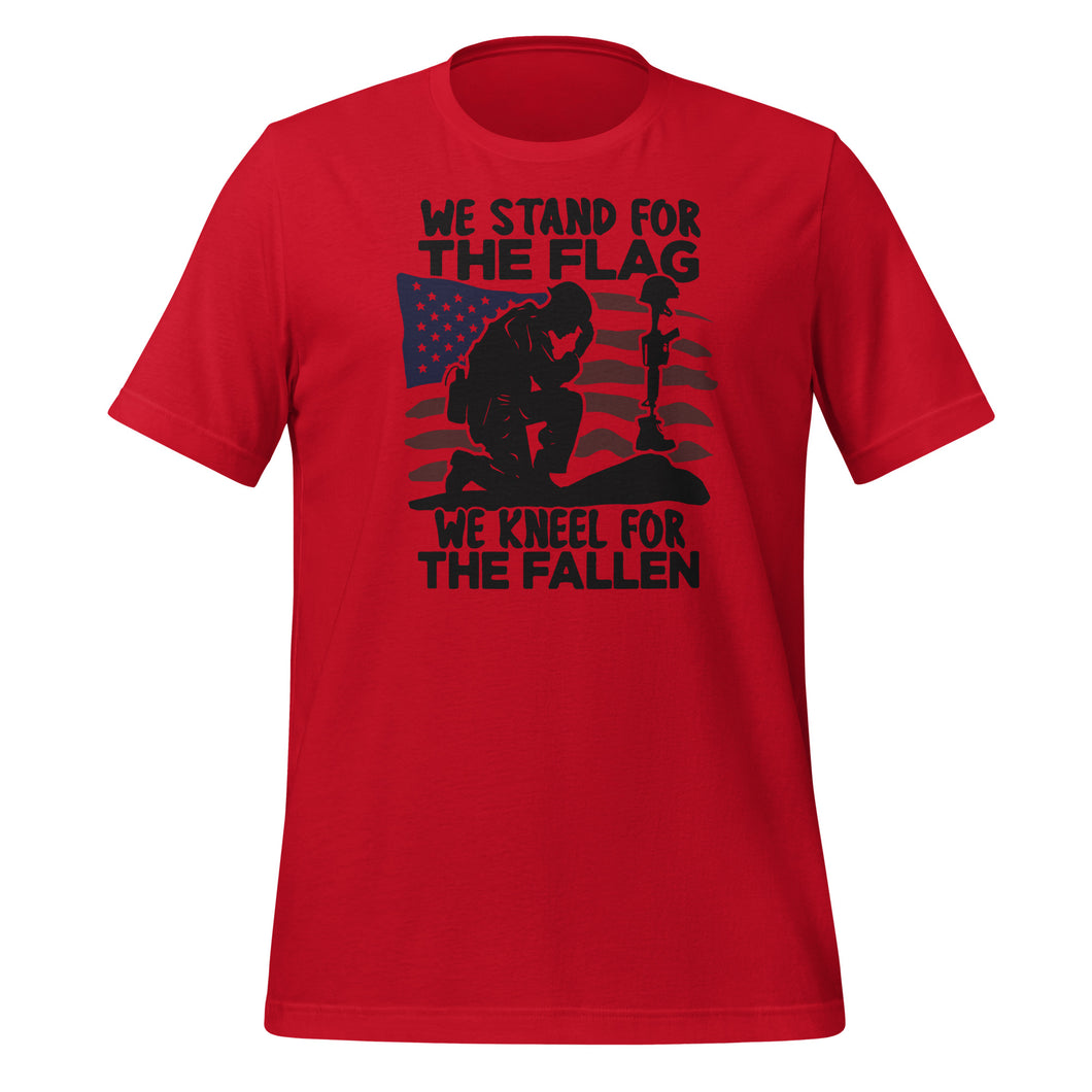 Kneel For The Fallen Unisex t-shirt