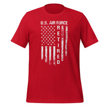 Load image into Gallery viewer, US Air Force Retired Unisex t-shirt
