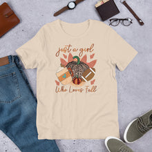 Load image into Gallery viewer, Just a Girl Who Loves Fall Unisex t-shirt
