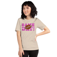Load image into Gallery viewer, Game Day Pink Glitter Unisex t-shirt
