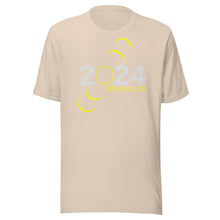 Load image into Gallery viewer, 2024 Total Solar Eclipse Unisex t-shirt
