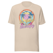 Load image into Gallery viewer, The Beach Is My Therapy Unisex t-shirt

