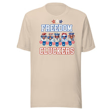 Load image into Gallery viewer, Freedom Cluckers Unisex t-shirt
