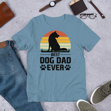 Load image into Gallery viewer, Best Dog Dad Ever Unisex t-shirt
