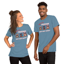 Load image into Gallery viewer, United in Freedom Hoot Hoot Hooray Unisex t-shirt
