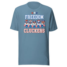 Load image into Gallery viewer, Freedom Cluckers Unisex t-shirt
