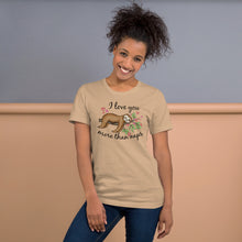 Load image into Gallery viewer, I Love You More Than Naps Unisex t-shirt
