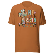Load image into Gallery viewer, He Is Risen (flowers) Unisex t-shirt
