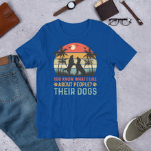 Load image into Gallery viewer, What I Like About People Unisex t-shirt
