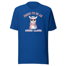Load image into Gallery viewer, Proud to Be An Ameri-Llama Unisex t-shirt
