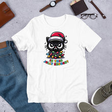 Load image into Gallery viewer, Is This Jolly Enough (Cat) Unisex t-shirt
