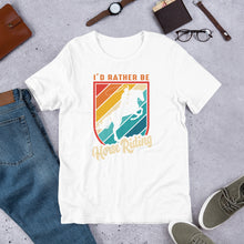 Load image into Gallery viewer, I’d Rather Be Horse Riding Unisex t-shirt

