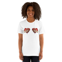 Load image into Gallery viewer, Hearts and Hands Valentine&#39;s Day Unisex t-shirt
