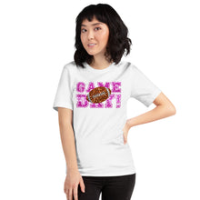 Load image into Gallery viewer, Game Day Pink Glitter Unisex t-shirt
