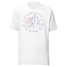 Load image into Gallery viewer, Breathe and Hit Pause (light colors) Unisex t-shirt
