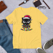 Load image into Gallery viewer, Is This Jolly Enough (Cat) Unisex t-shirt
