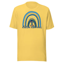 Load image into Gallery viewer, Autism Awareness Blue Rainbow Unisex t-shirt
