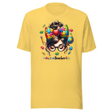 Load image into Gallery viewer, Autism Teacher Life Unisex t-shirt
