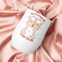 Load image into Gallery viewer, Have a Sparkling New Year Wine tumbler
